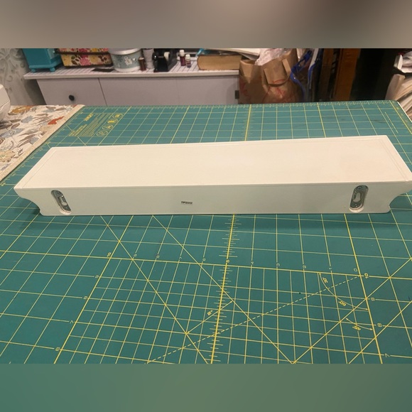 White Rectangular floating Shelf - Picture 2 of 5